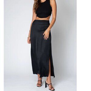 Stillwater Dani Maxi Skirt Black Size Large